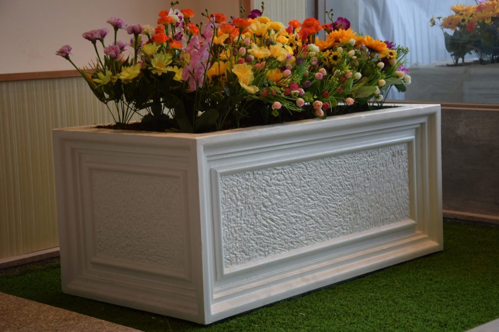 Rectangular shape planters